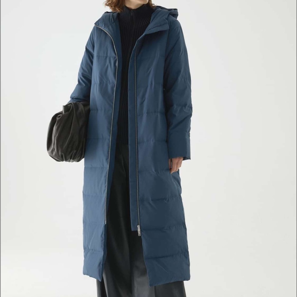 Cos longline puffer coat